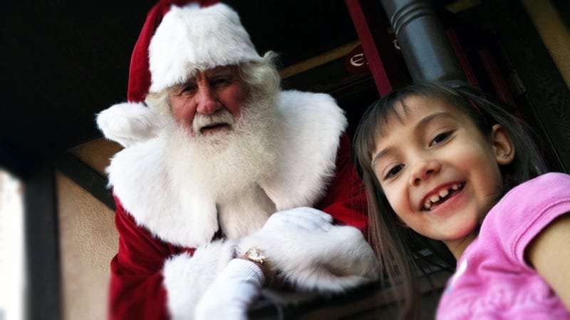 Christmas Shopping with Santa Claus in Anthem AZ