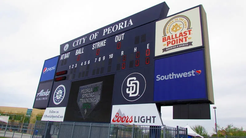 Enjoy watching your favorite Major League Baseball teams at Spring Training in Peoria AZ