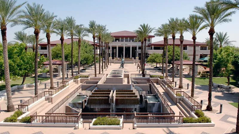 Downtown Peoria AZ. Peoria AZ Government buildings, downtown shopping