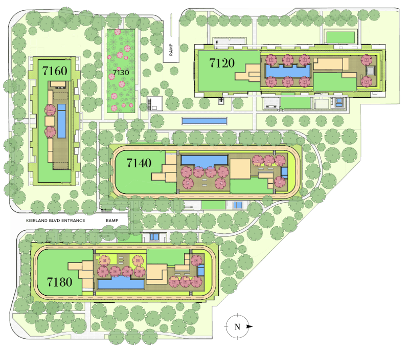 optima kierland site map property map condo scottsdale arizona