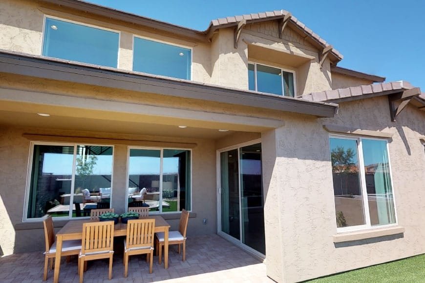 Foothills at Northpointe Pulte Starwood - back patio